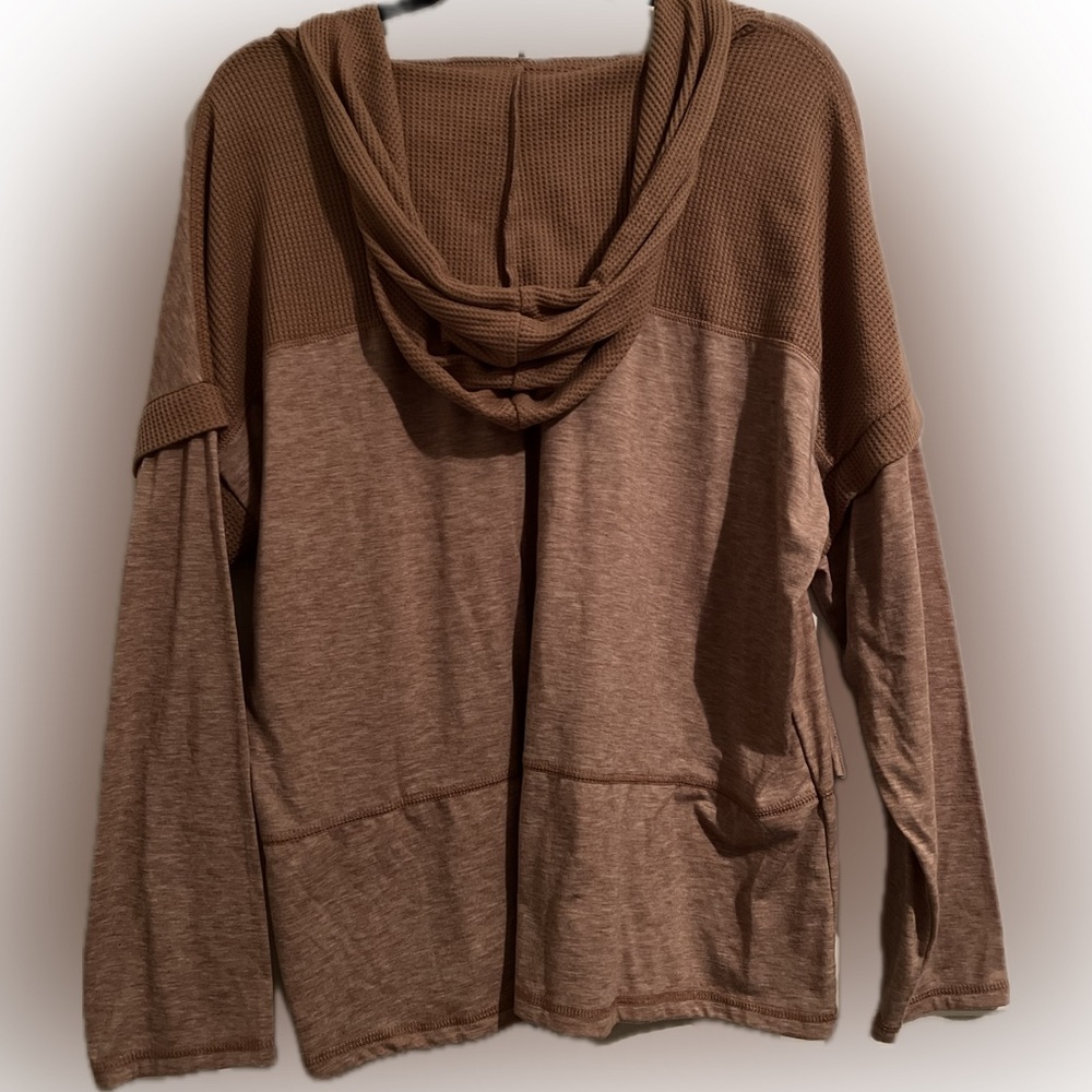 SHEIN DOKOTOO Colorblock Drop Shoulder Hoodie